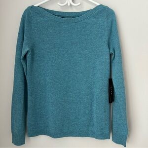 Tahari Boat Neck Cashmere Sweater